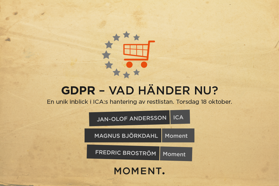GDPR - vad händer nu?